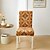 cheap Dining Chair Cover-Dining chair Cover For Home Polar Fleece Fabric Chair Cover Stretch Slipcovers Seat Chair Covers