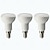 preiswerte LED-Globusbirnen-R39 E14-Sockel LED-Glühbirnen 3 W 220 V Reflektor-Flutlichtbirne, entspricht 25 W, nicht dimmbare Lampe, weiß, warmweiß, für Kronleuchter und Schreibtischlampen im Innenbereich, 3 Stück