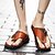 preiswerte Urlaubsandalen-Herren-Flip-Flops aus braunem Kunstleder im Vintage-Stil mit robuster Anti-Rutsch-Sohle – Outdoor-Zehentrennersandalen für Sommerwanderungen, Strandabenteuer und den täglichen Freizeitgebrauch