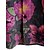 abordables Tapas-Retro Antiguo Boho Años 70 Camisas Camisas Hawaianas Hippie Floral Disfraz Hombre Víspera de Todos los Santos Carnaval Festival de Música vacaciones en la playa Fiesta temática retro Adulto Camisas