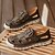 abordables Sandalias casuales-Sandalias deportivas blancas de punta cerrada para hombre, con tiras ajustables y suela resistente para actividades al aire libre y deportes acuáticos.