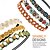 abordables Accesorios para el peinado del cabello-1 diadema con cuentas de diamantes de imitación, bandas elásticas para el cabello para mujeres y niñas, accesorios para el cabello de 20 a 26,8 pulgadas, multicolor
