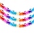 voordelige Trots decoraties-Pride regenboog papieren slinger 9m/3st, festival feest wimpelbanner, kleurrijke hangende decoratie voor Pride maand, lgbtq feestbenodigdheden, love is love feestdecoratie