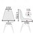 abordables Funda para silla de comedor-Funda para silla de comedor Century Modern Shell, funda para silla de tela polar para el hogar, fundas elásticas para asiento de silla.