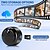 abordables Cámaras de red IP de interiores-Mini cámara oculta inalámbrica para interiores para seguridad del hogar. Cámara de niñera wifi de 1080p con soporte magnético. Batería de 90 días de duración. Visión nocturna automática. Detección de