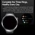 Χαμηλού Κόστους Smartwatch-Έξυπνο ρολόι et475 1,73&#039;&#039; με AMOLED τεχνολογία, κλήσεις bluetooth, επείγουσα κλήση SOS, λειτουργία πολλαπλών αθλημάτων, ανίχνευση κόπωσης και ύπνου, περιστρεφόμενη κορώνα, αδιάβροχο ρολόι με στρογγυλό καντράν για άνδρες