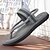 cheap Vacation Sandals-Men&#039;s Gray Woven Flip-Flops with Arch Support – Casual Beach Sandals for Poolside, Vacation and Everyday Summer Comfort