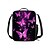 baratos Mochilas para Crianças e Adolescentes-Mochila escolar com estampa de borboleta para meninas, conjunto de 3 peças com lancheira térmica e estojo - leve e estiloso para o ensino fundamental e médio, viagens ou piqueniques
