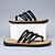 abordables Sandalias de Vacaciones-Sandalias casuales tejidas para hombre con correas ajustables, cómodas y transpirables, perfectas para salidas de verano y ropa de playa.