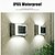cheap Outdoor Wall Lights-Solar Wall Lights Outdoor Stainless 6LED Waterproof Wall Lamp for Balcony Patio Courtyards Fence Lamps Nighttime Decor Easy Instal Garden Decor Solar Outdoor Wall Light