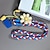 preiswerte Telefon-Lanyards &amp;amp; Handgelenkbänder-süßes geflochtenes Handy-Lanyard mit Plüschblumen-Anhänger – weiches Umhängeband für die Handyhülle
