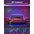 abordables Bandes lumineuses led-Bande lumineuse LED néon 2 m/3 m/5 m, bande lumineuse étanche à 360 degrés avec télécommande de synchronisation musicale &amp;Éclairage flexible alimenté par USB pour salle de jeux intérieure/extérieure,