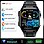 economico Smartwatch-Orologio intelligente sportivo da uomo 2025 con schermo HD 2.01, torcia a LED, batteria di grandi dimensioni da 400 mAh, frequenza cardiaca, impermeabile, chiamata Bluetooth.