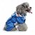 abordables imperméable-Imperméable pour chien, poncho de pluie imperméable avec capuche, veste de pluie réglable avec trou pour laisse pour chiens de petite et moyenne taille
