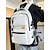 baratos Mochilas de Faculdade-Mochila de nylon impermeável de grande capacidade para estudantes - mochila escolar casual com vários compartimentos para viagem para adolescentes e meninos para a escola