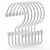 cheap Shower Curtains-Shower Curtain Hooks, 12 Pcs Shower Curtain Rings, Durable Rust Proof Black Shower Curtain Hooks, Shower Rings for Curtain, Double Glide Shower Curtain Hooks for Shower Curtain Rods