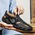 cheap Casual Sandals-Men&#039;s Sandals Blue Sports Sandals with Closed Toe and Adjustable Fit for Hiking Running and Summer Activities