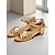 preiswerte Lateinamerikanische Schuhe-braune Riemchen-Tanzsandalen für Kinder mit kleinem Kitten Heel - bequeme Tanzschuhe für Kindertanzkurse und Auftritte