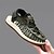 abordables Sandalias de Vacaciones-Zapatillas deportivas para hombre en color beige y tostado, con parte superior de punto y suela flexible para actividades al aire libre y uso diario.