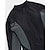 billige Utslett vakter-Dame Rash-guard One-Piece Badetøy UV Solbeskyttelse UPF50+ Langermet Badetøy Badedrakt Forside Glidelås Svømming Surfing Strand Vannsport Ensfarget Sommer Vår Høst