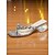 cheap Nightlife Party-Women&#039;s Silver Rhinestone Sandals Heels - Sparkly Open Toe Party Shoes for Nightlife and Club Events