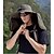 abordables Faros delanteros-Sombrero de pesca al aire libre con ventilador solar de ala ancha - 1 pieza, chal de protección para el cuello, protección solar, transpirable y refrescante, perfecto para campamentos de verano, senderismo y aventuras de pesca