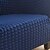abordables Cubierta de sillón y silla sin brazo-Funda geométrica para sillón de club, funda para sillón de bañera, protector antideslizante para muebles con base elástica, funda de sofá súper suave para mostrador de bar de hotel y sala de estar.