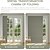 cheap Door Curtains-1 Linen Textured Magnetic Folding Room Divider Curtain, Blackout Curtain Closet Door Curtain Invisible for Bedroom Room Living Room No Puching or Tools