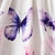 preiswerte Casual Kleider-Kinder Mädchen Kleid Blumenkleid Schmetterling Blume Ärmellos Outdoor Lässig Knotenbinde Mode Niedlich Polyester Knielang Freizeitkleid A Linie Kleid Sommer Frühling Ab 4 Jahren Rosa Wein Purpur