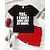 cheap Sets-2 Pieces Kids Boys Suit T-shirt &amp; Shorts Outfit Letter Short Sleeve Crewneck Set Outdoor Sports Fashion Summer 4 years+ Black White Red