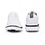 cheap Men&#039;s Golf Shoes-Men&#039;s Classic Black and White Golf Shoes with Faux Leather Upper - Versatile Design for Golf and Casual Wear