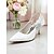 billige Cocktail-Dame satin slingback peep-toe hæle med elegant sløjfe - stilfulde hæle til cocktailparties og aftentøj