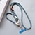 cheap Xiaomi Case-2-in-1 Phone Lanyard Strap with Wrist and Neck Rope – Detachable Patch and Metal Clip for Phone Case