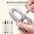 cheap Household Appliances-10 PCS Data Cable Organizer Silicone Cable Ties Reusable Cable Management Organizer Multi-Purpose Flexible Cable Organizer for Bundling and Securing Cables