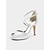preiswerte Cocktail-Elfenbeinfarbene Slingback-Pumps aus Satin für Damen mit offener Spitze und Stilettoabsatz – elegante Cocktail-Partyschuhe für besondere Anlässe
