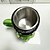 abordables Halloween Cocina-Taza de Frankenstein con diseño de monstruo de Halloween, vaso de resina de terror 3D con revestimiento de acero inoxidable, regalo espeluznante para hombres y mujeres, decoración gótica para bar en