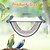 cheap Animal Support &amp; Care-Pet Hanging Hammock Warm Nest Bed Removable Washable Bird Cage Perch For Parrot Hamster large yellow