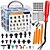 cheap Vehicle Repair Tools-725Pcs Car Fastener Clips Set with Trim Removal Tool, Retainer Push Rivet Clips Assortment for Bumper Fender Door Panel, Universal Automotive Plastic Clips Kit