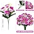 abordables Fleurs artificielles-Lot de 12 bouquets de fleurs artificielles pour décoration extérieure, fausses marguerites en soie, résistantes aux UV, pour jardin, véranda, jardinière, chambre, décoration d'intérieur, jaune