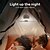 billige star galaxy projektorlys-stjernehimmelprojeksjonsviftelampe multifunksjonell kreativ stjernehimmelprojeksjonslampe rombelysning stue atmosfærelys utendørs campingviftelampe usb-lading 1 stk