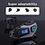 cheap Motorcycle Helmet Headsets-K10 Helmet Bluetooth Headset with DVR Recording, FM Radio, Voice Assistant, CVC Noise Reduction, IPX8 Waterproof, 40H Battery, HiFi Audio for Motorcycle Riding