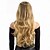 voordelige Synthetische trendy pruiken-Synthetische pruiken Golvend Krullend weefsel Gelaagd kapsel Met pony Machinegemaakt Pruik 66.0 cm A1 Synthetisch haar Dames Elastisch Klassiek Comfortabel Blond