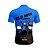 baratos Conjuntos de Roupa de Homem-Homens Camisa de ciclismo com shorts Manga Curta Verão Primavera Outono Amarelo Vermelho Azul Real Gráfico Geométrica Carta e Número Moto Filtro Solar Resistente a UV Tapete 3D Ciclismo Secagem Rápida