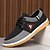 billige Sneakers til herrer-herrebrune og marineblå casual joggesko med moderne design – trendy, allsidige, egnet for både uformelle og semi-formelle anledninger