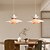 ieftine Designul tamburului și conului-Lampă pandantiv LED 35cm metalică modernă pentru insulă de bucătărie, corp de iluminat pandantiv reglabil pentru insulă de bucătărie, candelabru LED auriu negru pentru sufragerie, dormitor, mini