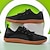 cheap Casual Sneakers-Men's Gray Knit Sneakers with Orange Sole – Breathable Lightweight Casual Shoes for Daily Commutes, Walking and Outdoor Activities