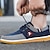 billige Sneakers til herrer-herrebrune og marineblå casual joggesko med moderne design – trendy, allsidige, egnet for både uformelle og semi-formelle anledninger