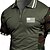 economico Giorno dell&amp;#39;Indipendenza-Giorno dell&#039;Indipendenza Americana Per uomo Bandiera Americana Polo con zip Manica Corta Magliette polo Camicie con Colletto Casual Athleisure Abbigliamento quotidiano Stampa 3D Estate Blu Verde