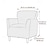 abordables Housse de canapé-Housse de canapé extensible, lavable, pour fauteuil, pour siège simple, facile à installer, pour meubles de maison, protection complète, nouvelle collection