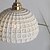 economico Luci Isola cucina-Lampada a sospensione a LED, luce bianca calda, base decorativa, lampada a sospensione, luce interna regolabile, paralume in ceramica traslucida con motivo, lampada a sospensione da soffitto, sala da